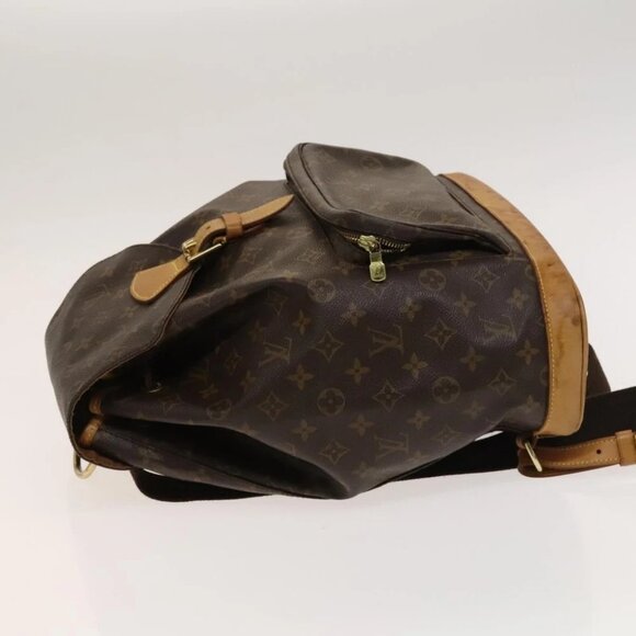 LOUIS VUITTON Monogram Montsouris GM Backpack - Picture 4 of 15